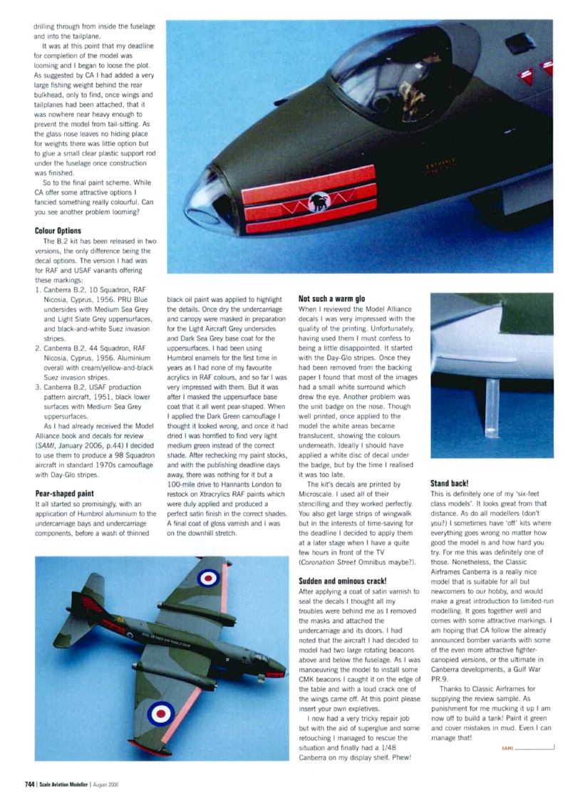 Scale Aviation Modeller International 2006-08